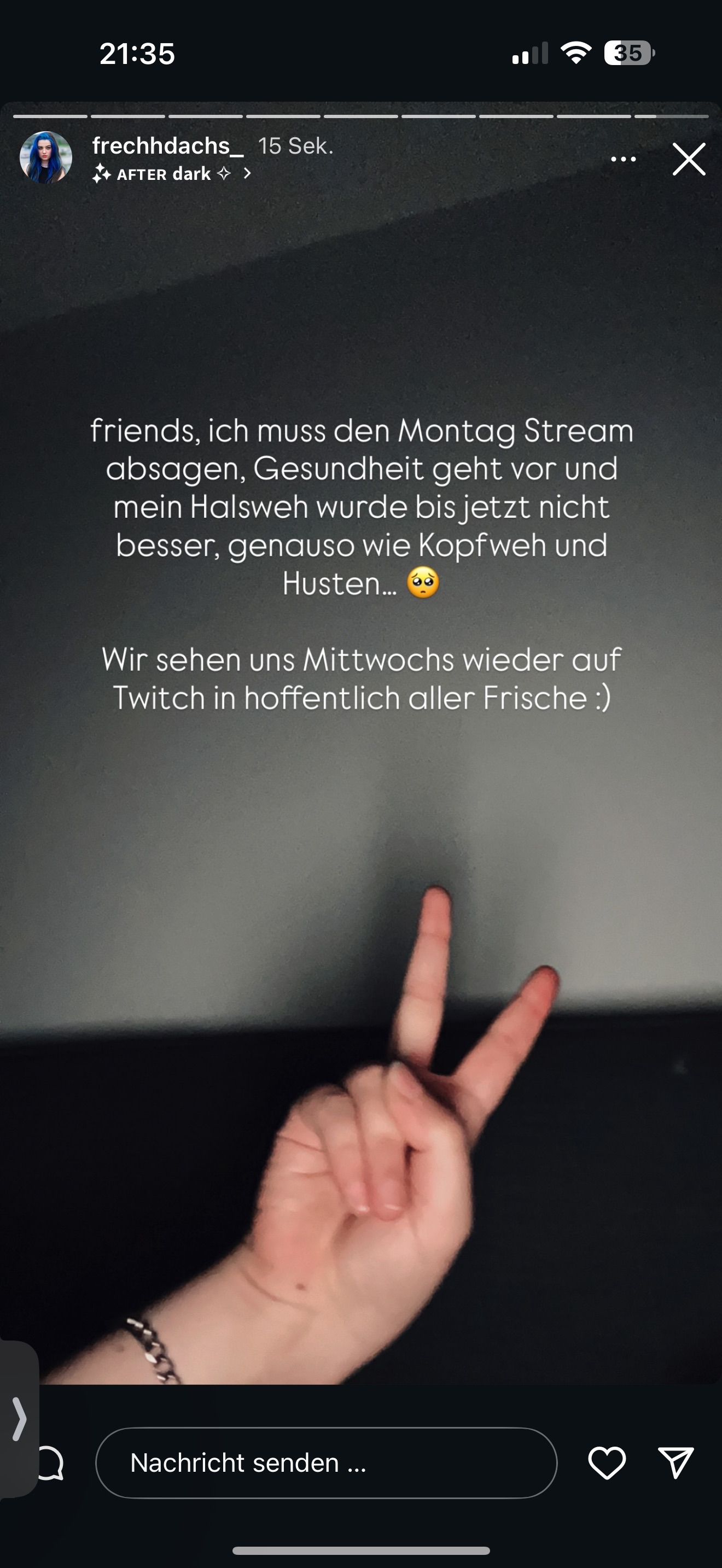 Bild zu: Montag - Stream fällt aus.